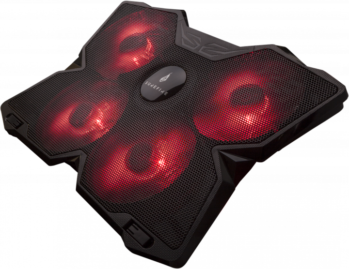 Охолоджувальна підставка для ноутбука SureFire BORA Red (48819) - зображення 2