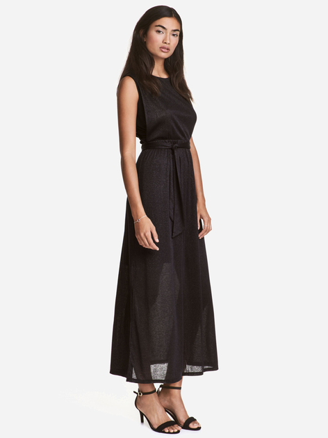 Плаття довге жіноче H&M XAZ102034JLTF XS Чорне зі сріблястим від Rozetka на платформі USKIDKA Акція на Плаття довге жіноче H&M XAZ102034JLTF XS Чорне зі сріблястим від Rozetka