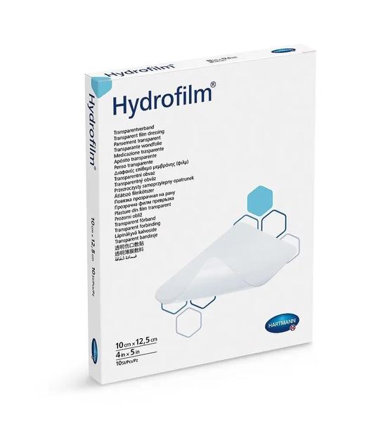 Повязка пленочная прозрачная Hydrofilm 10х12,5см 1шт - изображение 1