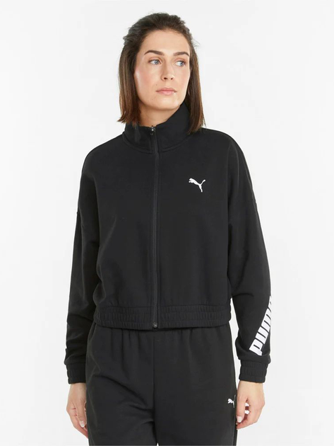 Puma black outlet track jacket