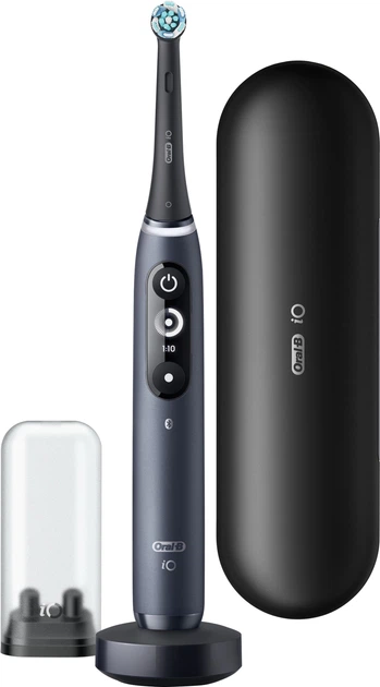 Електрична зубна щітка Oral-B iO Series 7 Чорна - зображення 2