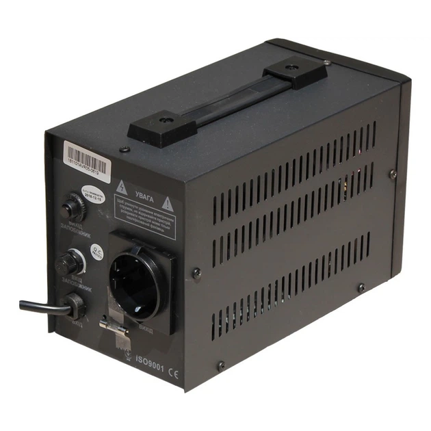 Автоматичний регулятор напруги LUXEON AVR-500 VA (чорний) - зображення 2