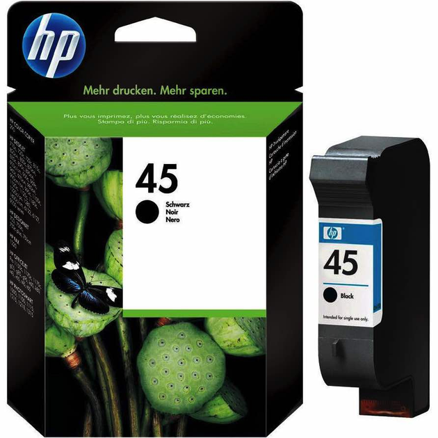 Картридж HP 45 для HP Deskjet 895cxi Black 51645AE – фото, отзывы ...