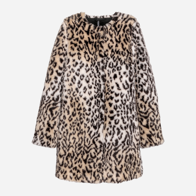 Эко шуба женская H&M Divided XAZ155824BELL 32 Леопардовая (DD8000001534582) 