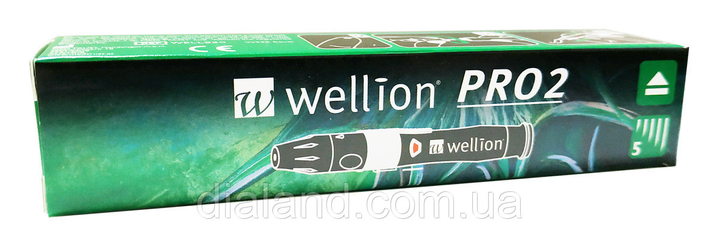 Ланцетний пристрій Wellion PRO 2 + 10 ланцетів (Веллион) - зображення 2