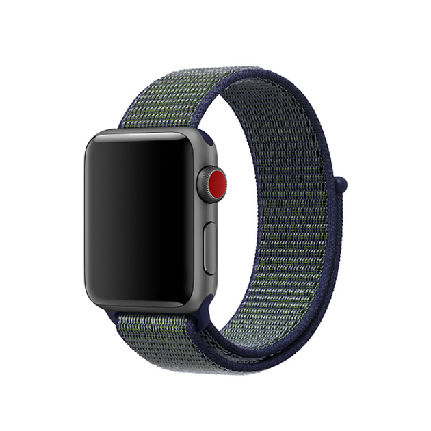 Ремешок Sport Loop для Apple Watch 45 | 44 | 42 mm Midnight Fog – фото ...