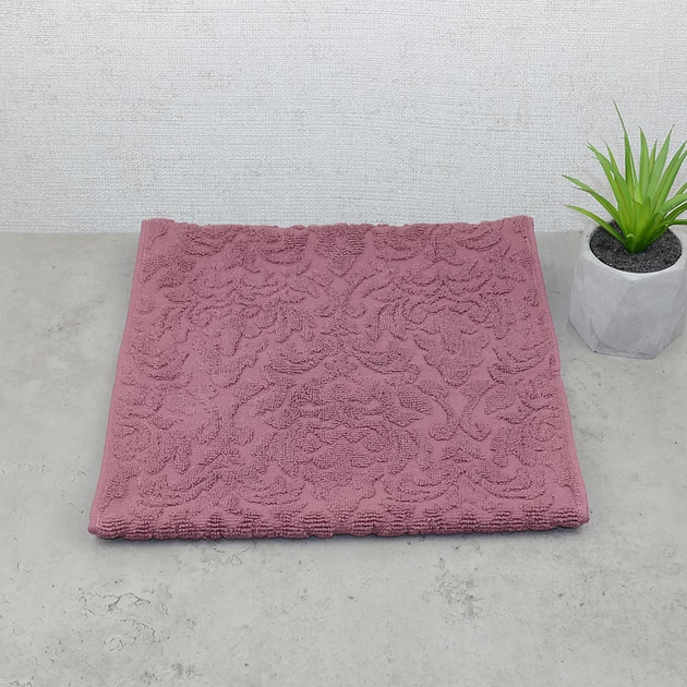 Полотенце жаккардовое GM Textile 30х60см 400г/м2 (Коричневый) – низкие ...