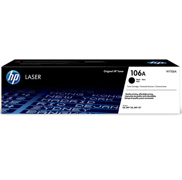 Картридж для HP LaserJet 137, 137fnw HP 106A Black W1106A – фото ...