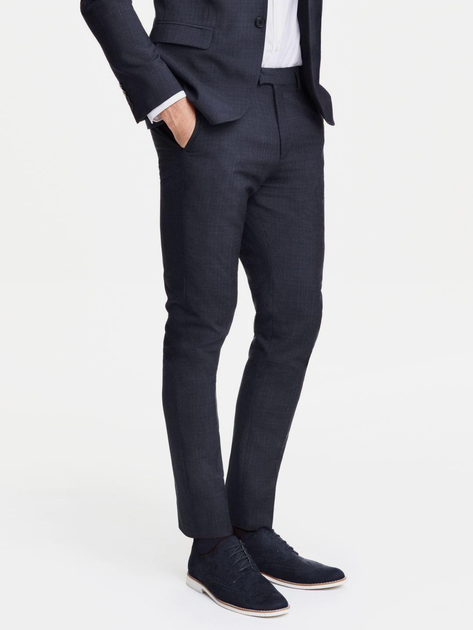 Штаны мужские H&M XAZ044594JARK 44 Темно-синие (DD8000003088564) 