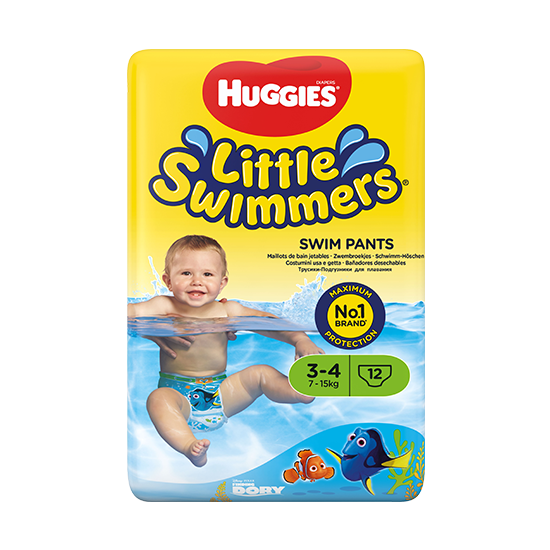 Подгузники-трусики Huggies Little Swimmers 3-4 12 шт. (36000183399) - изображение 2