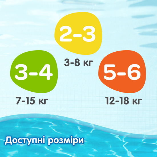 Подгузники-трусики Huggies Little Swimmers 5-6 11 шт. (5029053538426) - изображение 7