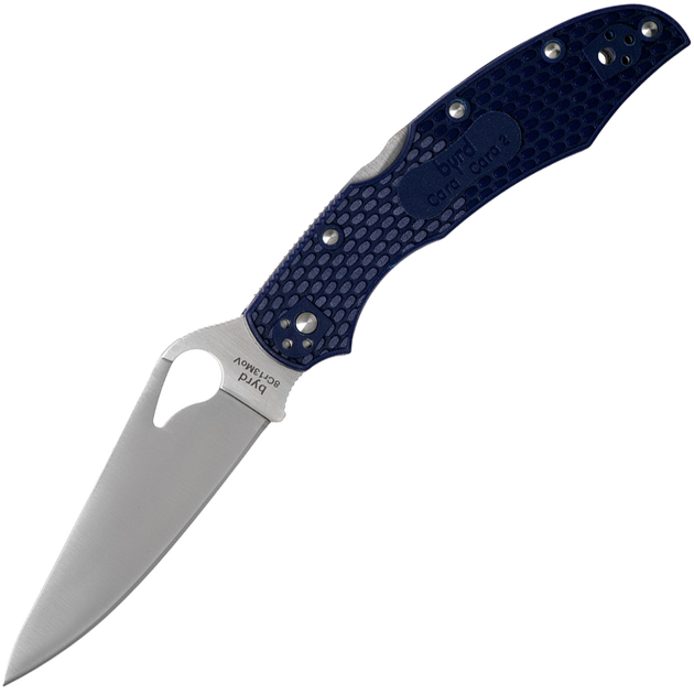 Ніж складаний Spyderco Byrd Cara Cara 2 (довжина: 217мм, лезо: 95мм), синій - зображення 1