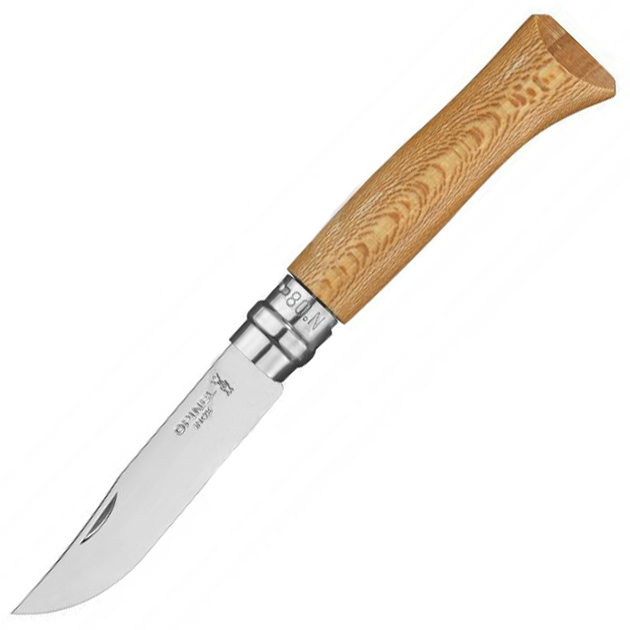 Нож складной Opinel №8 VRI LE (длина: 190мм, лезвие: 85мм), платан - изображение 1
