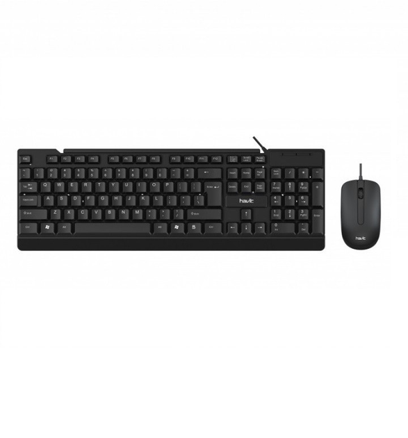 Дротова клавіатура+миша HAVIT KB272CM - изображение 1