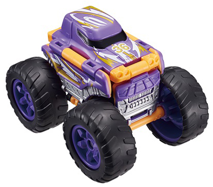 Машинка-трансформер Flip Cars 2 в 1 Монстр-трак Горилла (EU463875A-04 ...