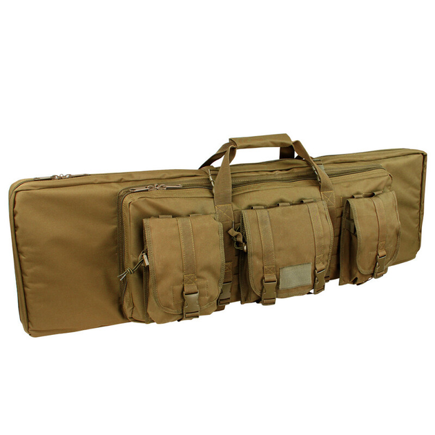 Сумка чохол для зброї Condor 46 Double Rifle Case 159 Coyote Brown - зображення 1