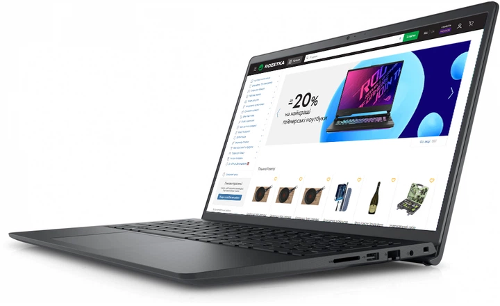 Ноутбук Dell Vostro 15 3515 (N6262VN3515UA_UBU) Black – фото