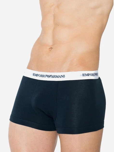 Szorty Emporio Armani CC717-111210 M 2 szt Szary/Granatowy (8033921434526) - obraz 8