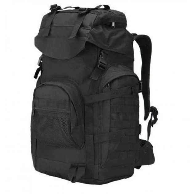 Рюкзак тактический A51 черный, 50 л - изображение 1