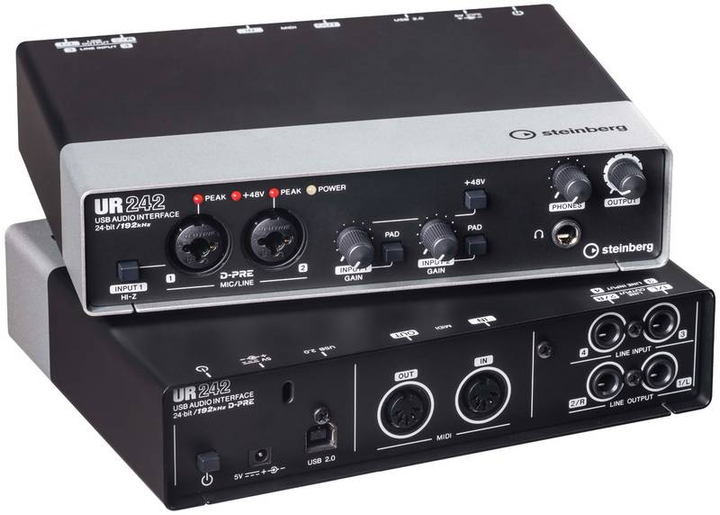 Звуковая карта и интерфейс Steinberg UR242 79703 - изображение 1