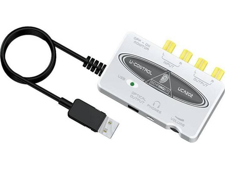 Звуковая карта и интерфейс BEHRINGER UCA202 52966 - изображение 1