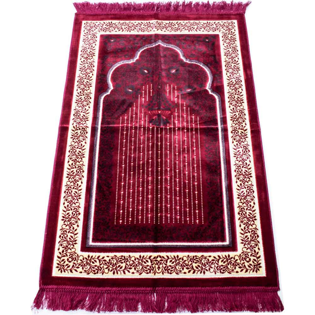 Коврик Молитвенный Kadife Sajda Красный Премиум Качества – купить ...