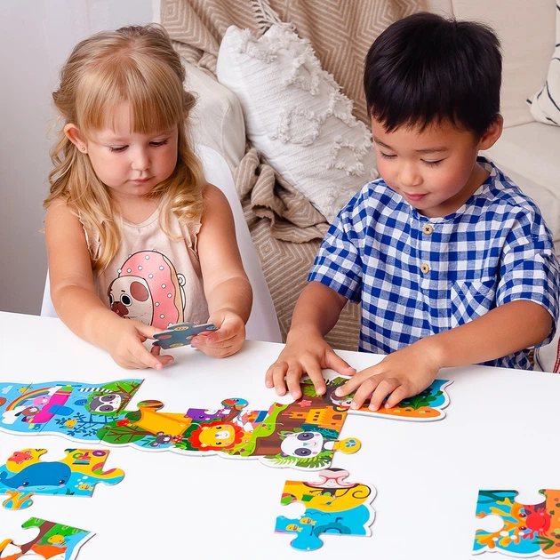 Пазлы Vladi Toys Fisher Price Maxi Puzzle Мои забавные друзья