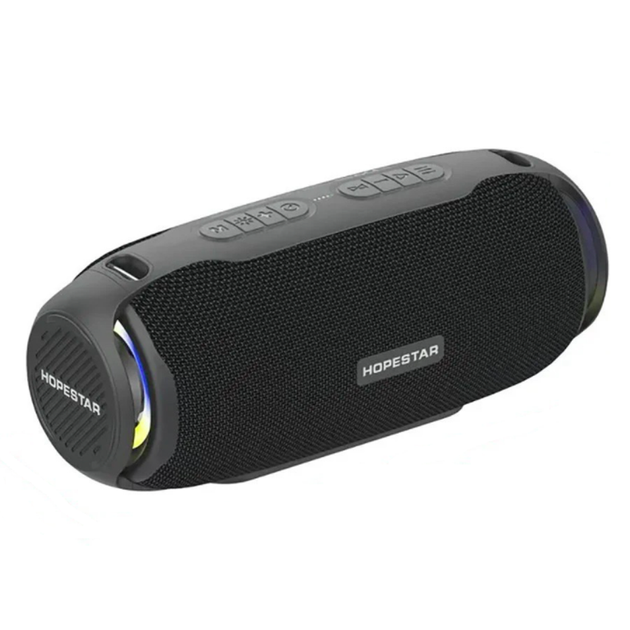 Портативная колонка Bluetooth с подсветкой HOPESTAR H48 Черный беспроводная акустика блютуз - Фото 4 Портативная колонка Bluetooth с подсветкой HOPESTAR H48 Черный беспроводная акустика блютуз - изображение 4