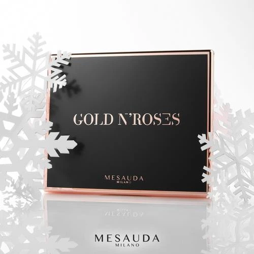 Палітра тіней для очей MESAUDA Gold n'Roses - Фото 3 Палітра тіней для очей MESAUDA Gold n'Roses - зображення 3