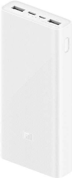 УМБ Xiaomi Mi Power Bank 3 20000 mAh USB-C 18W PLM18ZM White (VXN4258CN) - зображення 2