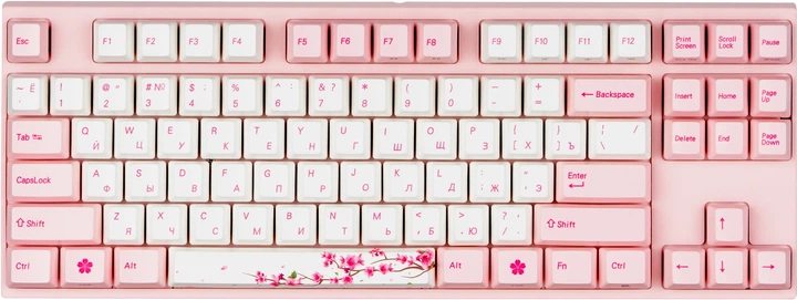 Клавиатура проводная Varmilo VA87M Sakura Cherry MX Brown USB