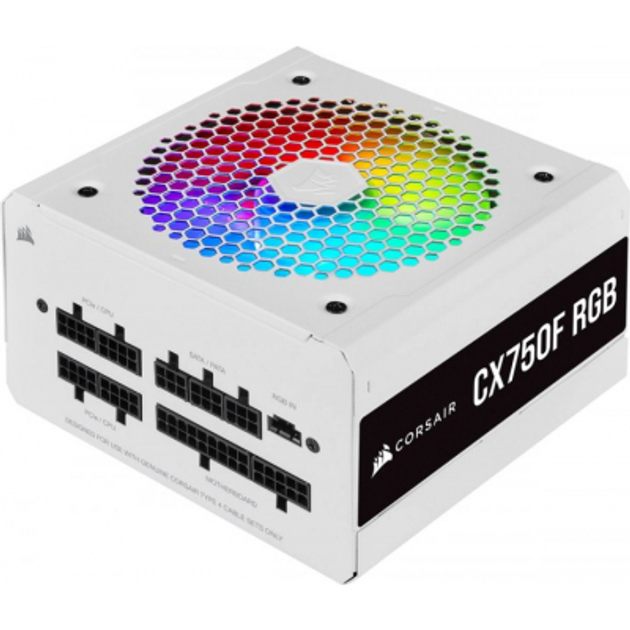 Блок питания Corsair 750W CX750F RGB White (CP-9020227-EU) – фото ...
