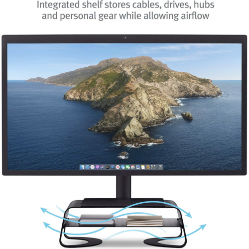Twelve South Curve Riser Monitor Stand 黒 Подставка Twelve South Curve Riser Monitor Stand Matte Black (12