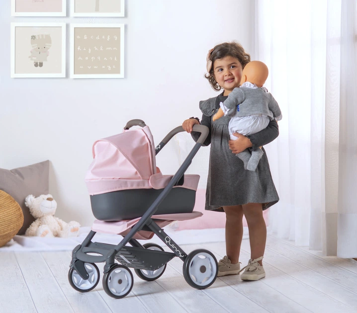Wózek dla lalek Smoby Toys Maxi-Cosi & Quinny 3 w 1 Soft z wyjmowaną kołyską (7600253117) - obraz 18