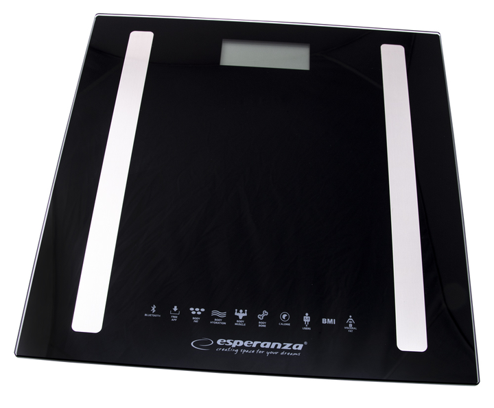 Весы напольные электронные Esperanza EBS016K B.Fit 8in1 черные - изображение 3