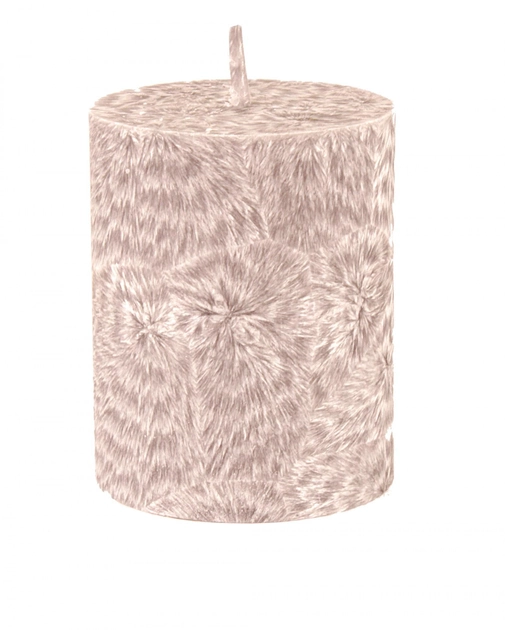 Набор свечей из пальмового воска CandlesBio Palm wax 5,5х7 см 6 штук Серый (WP 09 - 55/70) - изображение 2