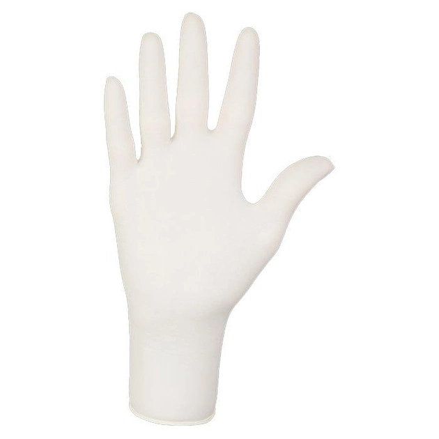 Перчатки латексные MERCATOR Santex Powdered WHITE опудренные, размер S, 100 шт - зображення 2