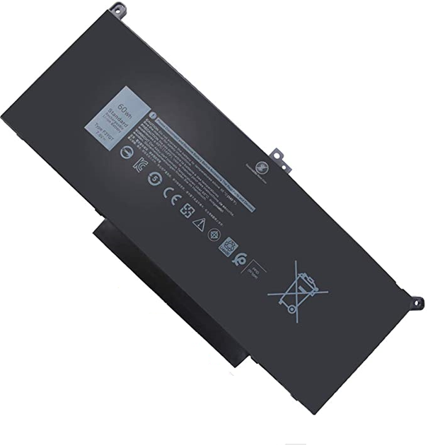 Акумуляторна батарея Dell F3YGT (7.6V, 7894 mAh, Li-Ion) для Latitude 7280 7290 7380 7390 7490 E728 - Фото 1 Акумуляторна батарея Dell F3YGT (7.6V, 7894 mAh, Li-Ion) для Latitude 7280 7290 7380 7390 7490 E728 - изображение 1