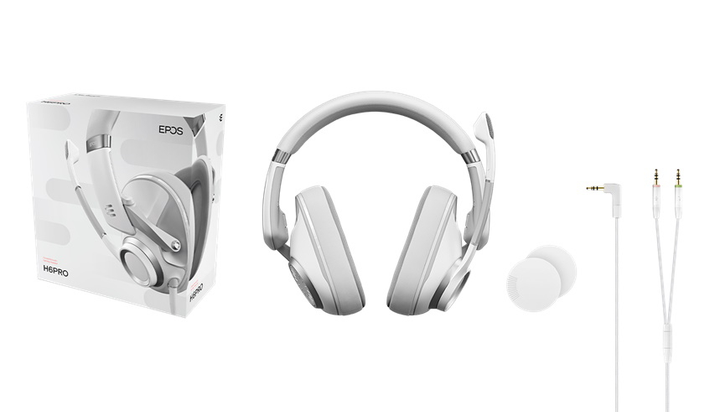 EPOS H6PRO ホワイト EPOS H6PRO CLOSED Ghost White - ЗОНА51