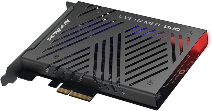 Карта захвата видео AVerMedia Live Gamer Duo GC570D Black (61GC570D00A5) - изображение 1