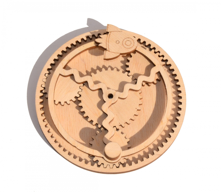 Заготовка для Бизиборда Планетарный Механизм с Шестеренками Космос и ...