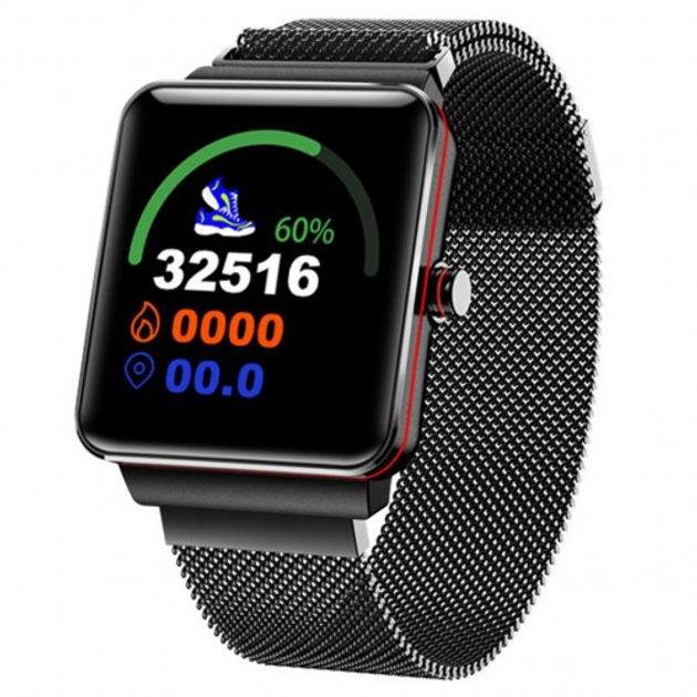 Умный Фитнес Браслет Smart Bend Supero H10 Original С Тонометром Черный ...