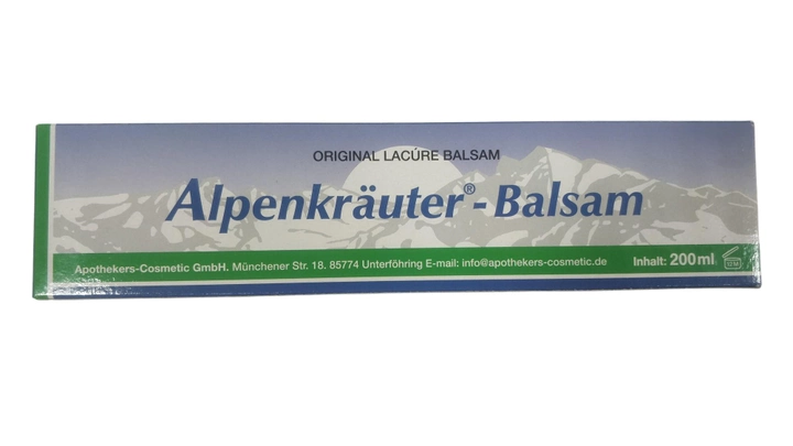 Бальзам AlpenkrAuter охлаждающий протизапальний 200 мл - изображение 1