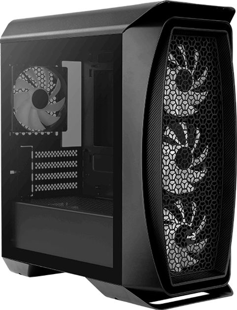 Корпус Aerocool Aero One Mini Frost-G-BK-v1 Black (ACCS-PB18043.11) - зображення 3