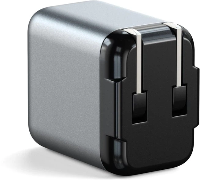 Зарядний пристрій Satechi 20W USB-C PD Wall Charger Space Gray (ST-UC20WCM-EU) - зображення 3