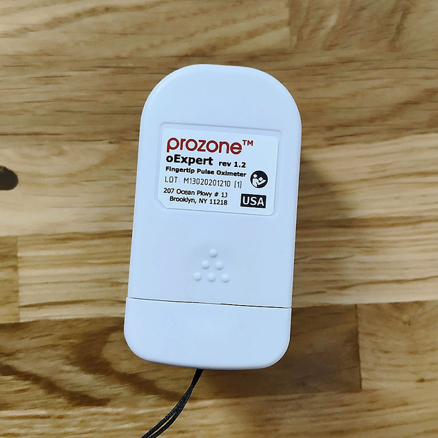 Пульсоксиметр 4-в-1 ProZone oExpert White (Rev. 1) Гарантія 2 роки - зображення 9