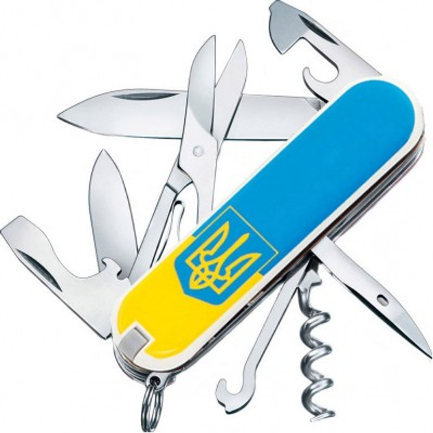 Нож Victorinox Climber Ukraine (1.3703.7R3) - изображение 1