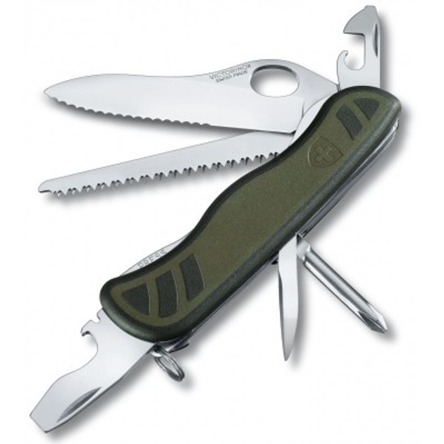 Ніж Victorinox Swiss Soldier's Knife Dark Green (0.8461.MWCHB1) - зображення 1