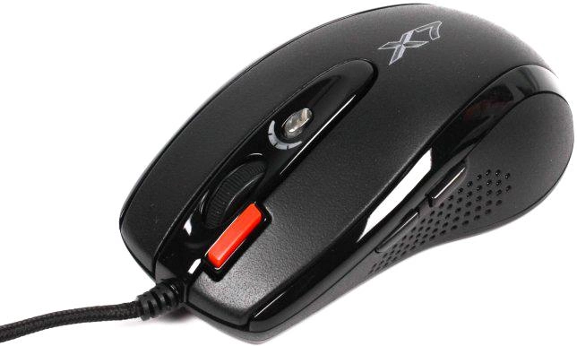 Миша A4Tech X-718BK USB Black (4711421758994) - зображення 1