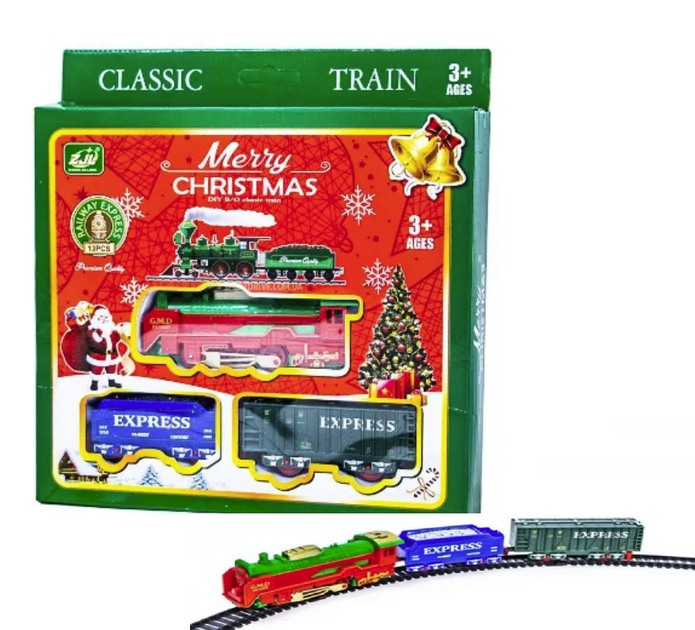 Новогодняя Железная Дорога Merry Christmas ZJL RAILWAY EXPRESS 5299-87 ...
